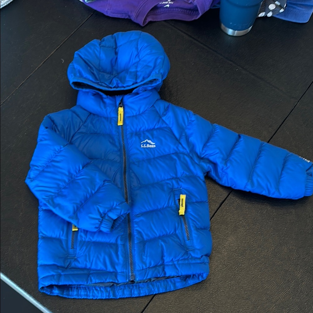 L.L. Bean Blue Puffer Jacket - 12-18 month